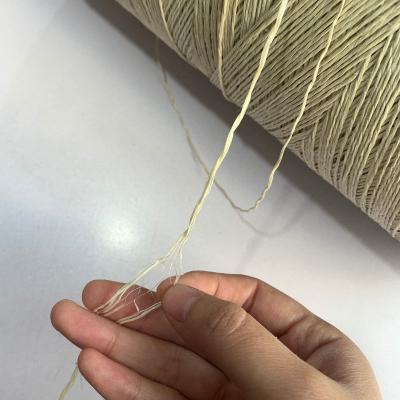 China 0.46g/M White Beige 2 strands Sausage Twine , Polypropylene Meat Tying Twine for sale