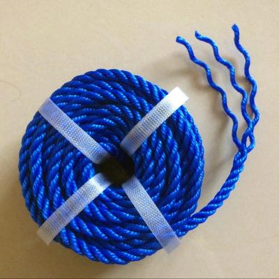 China Colorful 8mm / 10mm Polypropylene Tying Twine 100% Polyester PP Material for sale