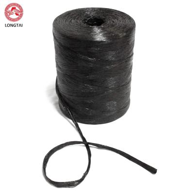 China Chile Agricultural PP Polypropylene Flat Fibrillated Tape Celery Tape In 4 Kg Reel for sale