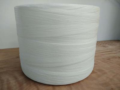 China Raw White PP Filler Yarn 6000TEX 8000TEX 10000TEX PP Cable Standard Cable Filler for sale