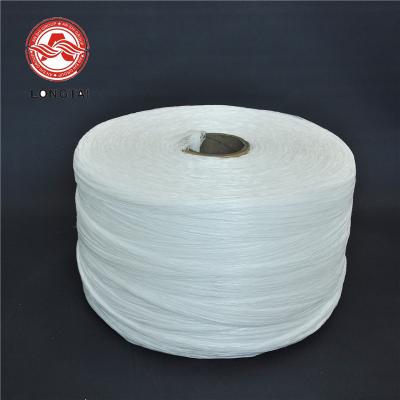 China Electrical Cables Polypropylene Yarn Low Shrinkage White Colored 18000D - 270000D for sale