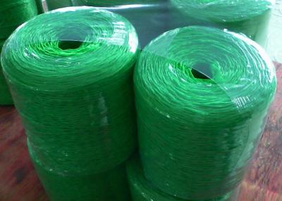 China 1-5mm Green Fibrillated Polypropylene Twisted Twine Rope For Agriculture for sale