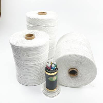 China Halogan Free FR PP Filler Yarn , Light Weight Polypropylene Filler Twine For Cable for sale