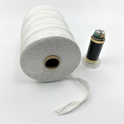 China White 1000Tex Promotion Fire Retardant PP Filler Yarn 100KD-400KD with flame retardant additives for sale