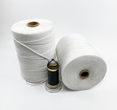 China Low Smorking White 1200Tex FR PP Filler Yarn Fire Resistant For Cable for sale