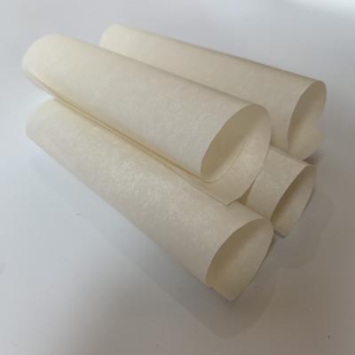 China High Chemical Resistance Electrical  Insulation Aramid Paper 0.05mm Thickness 26mm Width for sale