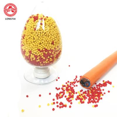 China Environmentally Friendly 100% UL Flame Retardant 80C PVC Cable Compound Granule for sale