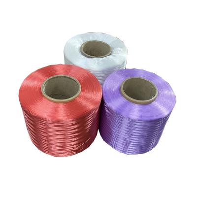 China Low Shrinkage High Strength Polyester Binder Yarn 100D - 3000D Rip cord For Optical Cable for sale