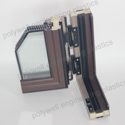 China Household Two Layer Glass Broken Bridge Aluminum Anti-Theft System Window and Door for sale