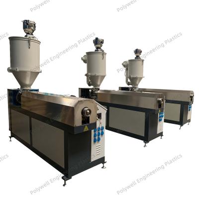 China Heat Insulation Strip PA66 GF25 Nylon Extruder Polyamide Profile Extrusion Machine for sale