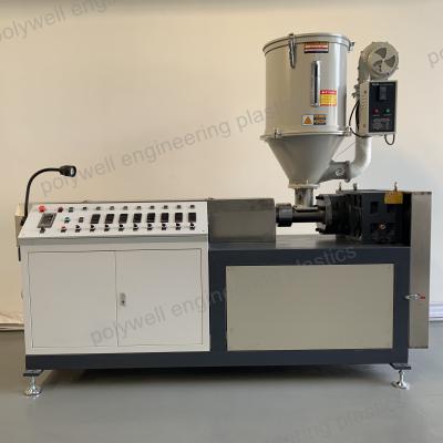 China Professional Engineer Plastic Strip Extruder Machine pA66GF25 Strip extrusion Production Line for sale