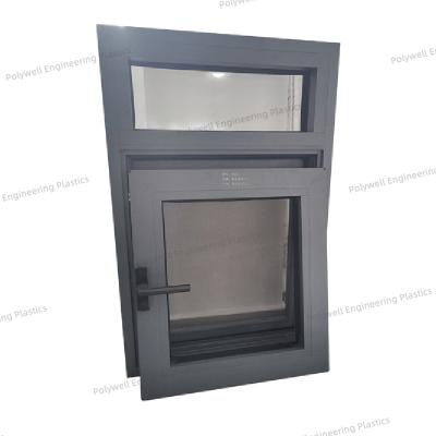 China Geluidsbestendige aluminium raam deur Casement Schuifvenster Tilt Turn Aluminium Venster Te koop
