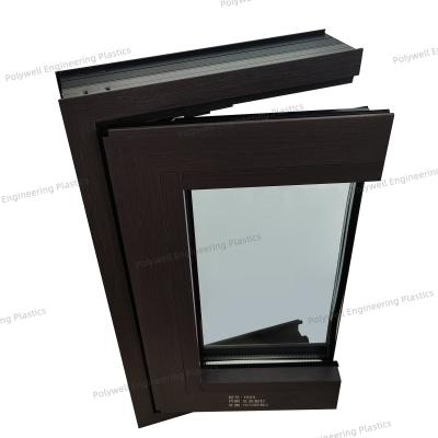China Tilt Turn Casement Aluminum System Window 6005 High Standard Window Grill for sale