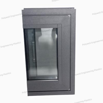 China Energy Saving Aluminum Frame System Window Residential Double Glazed Aluminum Profile for sale