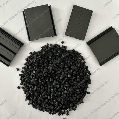 China Self Lubrication Glass Fiber Filled Nylon PA66 Granules Polyamide Compound for Thermal Break Material for sale