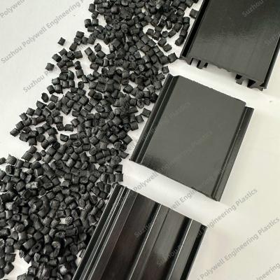 China Grânulos de nylon reforçados com fibras de vidro modificados PA66 GF25 Plásticos especiais de alta dureza à venda