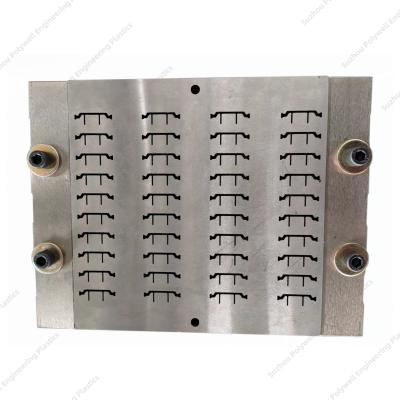China PA66 Extruding Plastic Pattern Die For Polyamide Material Thermal Insulation Bar for sale