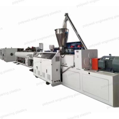 China PVC Plastic Screw Extrusion Machine Plant UPVC Water Pipe Siemens for sale