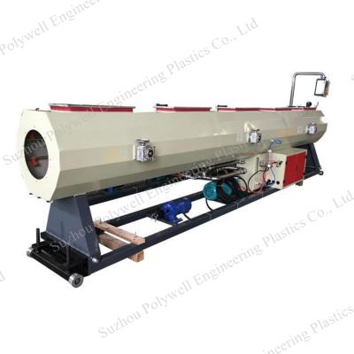 China Máquina de extrusión de tuberías de plástico HDPE PP PPR Maquinaria de extrusión de tuberías de agua en venta