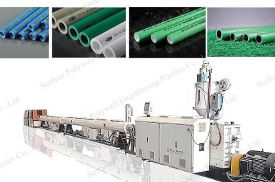 China HDPE PP PPR Pert Tube Watervoorziening Pipe Extrusion Machine Manufacturing Plastic Extruding Machinery Te koop