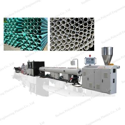 China PVC Water Pipe Extrusion Making Machine/Rigid PVC/UPVC Pipe Production Line Plastic Pipe Extruder à venda