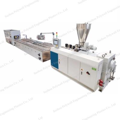 China PVC Window Door Frame Making Machine/Profile Extrusion Production Line 380V 50Hz for sale