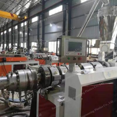 China UPVC Profile Extrusion Machinery Profile Production Line Window And Door Profile Frame Extruder Machine for sale