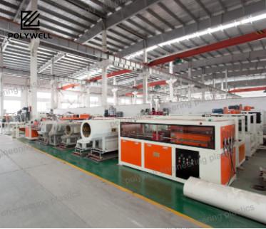 China PP PE PA Double Wall Pipe / Electrical Corrugated Pipe/Tube Extrusion Forming Machine for sale