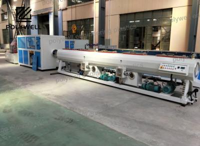 China Máquina de extrusión de tuberías de riego HDPE PE PP PPR / Pert Suministro de agua compuesto/Draiange en venta