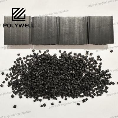 China Material de extrusión Granulos de poliamida retardante para tiras aislantes térmicas PA66GF25 Material de reciclaje en venta