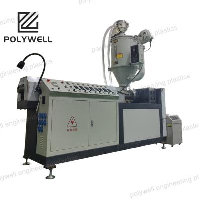 China Auto PA66 Polyamide Strips Thermal Barriers Nylon Extruder Machine for sale
