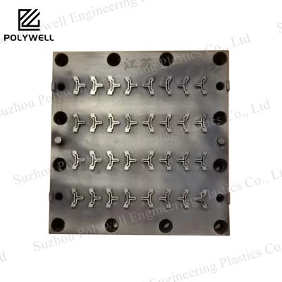 China Plastic Moulding Steel Tool PA66 GF25 Heat Breaking Strips Extruder Extrusion Mold for sale