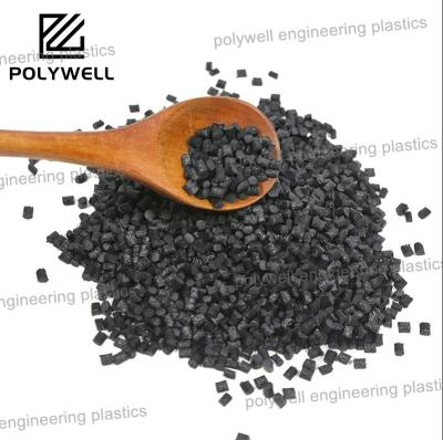 China Material de extrusión de nylon PA66 GF25 Granulos de poliamida 66 Pelletos utilizados para producir tiras de poliamida en venta