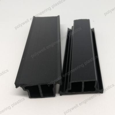 China Black Nylon 66 Bar Polyamide Extrusion Strip Which Inserted In Thermal Break Aluminum Extrusion for sale