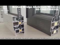 Thermal Sound Insulation Windows Broken Bridge Aluminum Alloy