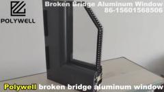 Broken Bridge Aluminum Window Double Glazing Thermal Break
