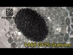 Engineering Plastics Polyamide Nylon 66 Granules With 25% Glass Fiber