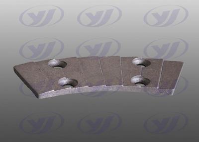 China ANSI Mixing Lining Plate  Iron Casting Parts Construction machinery,Lost Foam Casting for sale