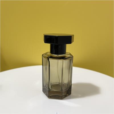 China 30ml 50ml 100ml Perfume Spray Bottles Metal Uv Plating Cap Customize Logo for sale