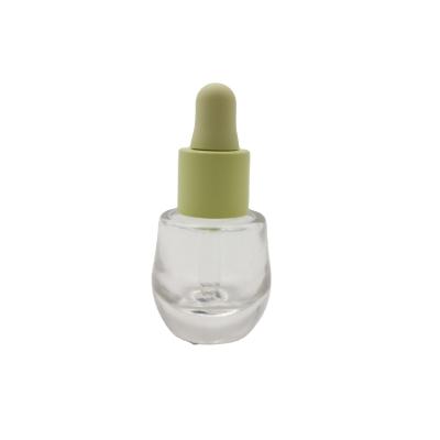 China Pequeño SGS de las botellas de aceite esencial de la mini de 3ml 4ml 5ml botella de cristal clara del dropper en venta