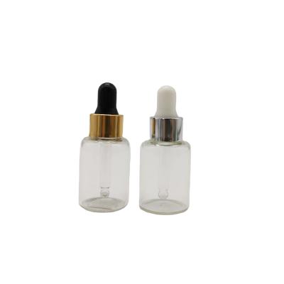 China 1ml 2ml 3ml Glass Lotion Bottles Cylinder Glass Serum Dropper Bottle for sale