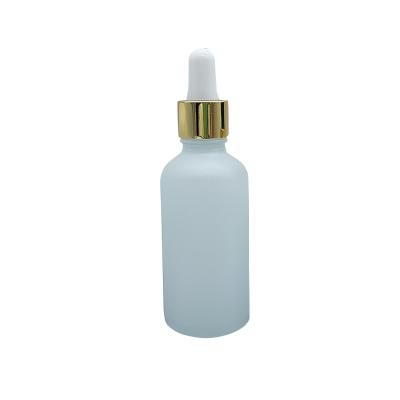 China Frosted Matte Skincare Serums Cosmetic Dropper Bottles BPA Free for sale