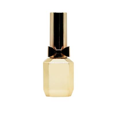 China Glass Octagon 15ml Nail Polish Bottles Refillable Leak Proof for sale