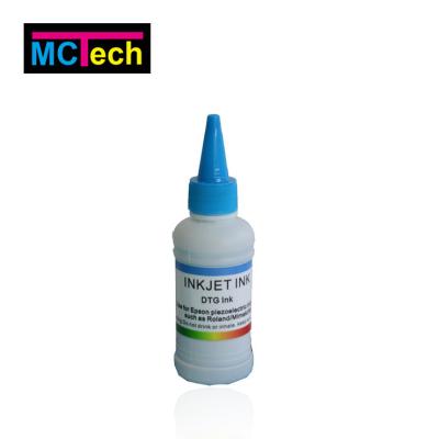 China Factory supply CMYK White Textile pigment Ink direct to garment ink,DTG ink for sale