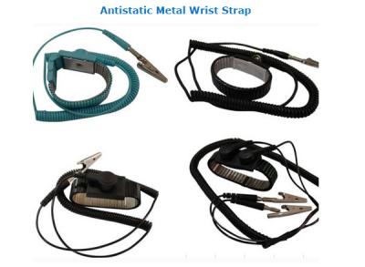 China Antistatic Metal Wrist Strap ESD Protective Ground Bracelet for sale