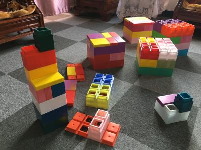 China indoor playground blocks building toy manfacture building blocks with letters childrens building set for sale