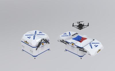 China El sistema de base inteligente para drones GODO L130 Sistema autónomo de drones en venta
