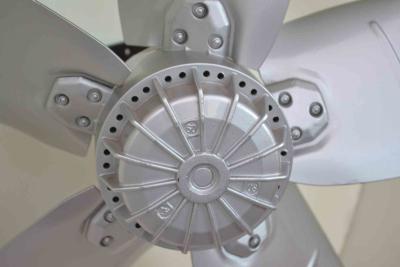 China 1250rpm Single Phase Four Pole External Rotor Motor AC Axial Fan 450mm Blade for sale