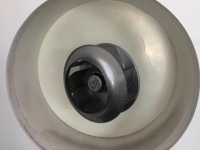 China Fã de ventilação 2750 RPM do centrifugador da lâmina 250mm Bent Forward For Electrical Cooling à venda