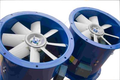China Three Phase Sickle Blade 2900 rpm Industrial Axial Fan 400mm Blade for sale
